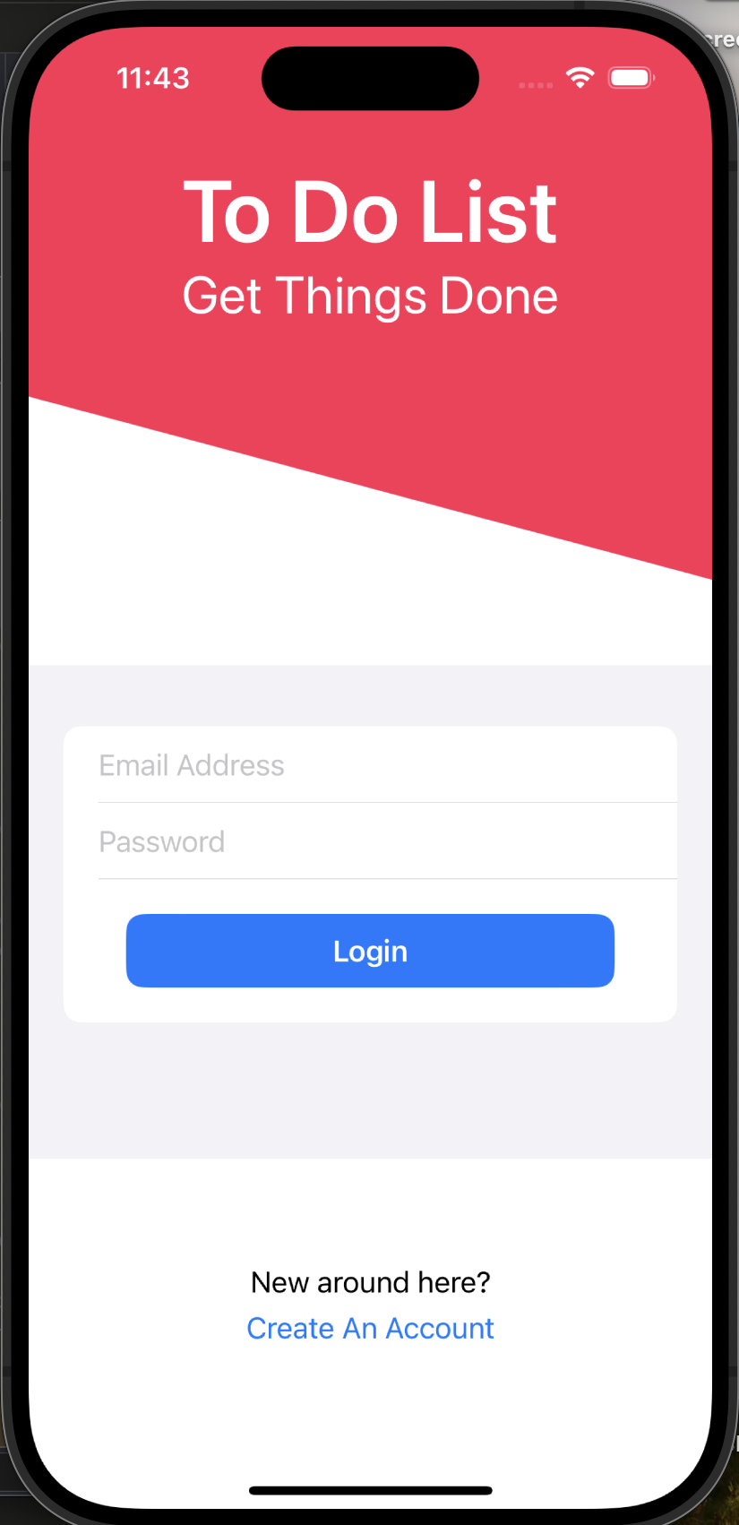 Image of the Portfolio website